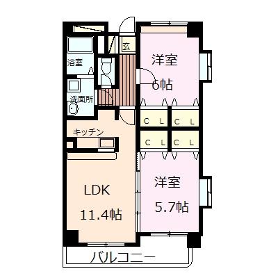 角部屋です！