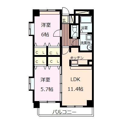 完成予想間取図