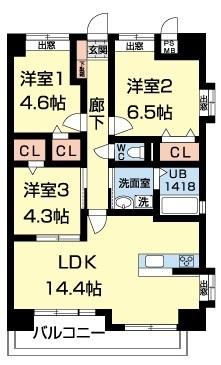  間取り図写真