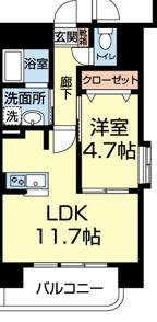 ジェラール光の森（0801） 間取り図画像