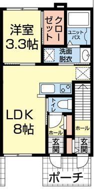 ヒルズ春日（103） 間取り図画像