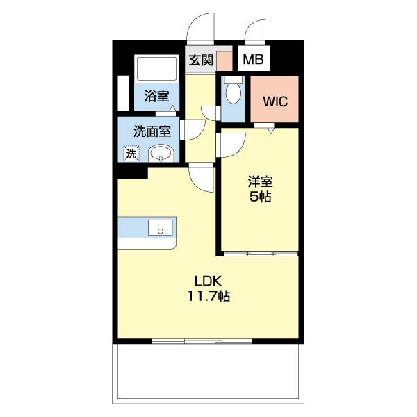 WEST　FIELD（0602） 間取り図画像