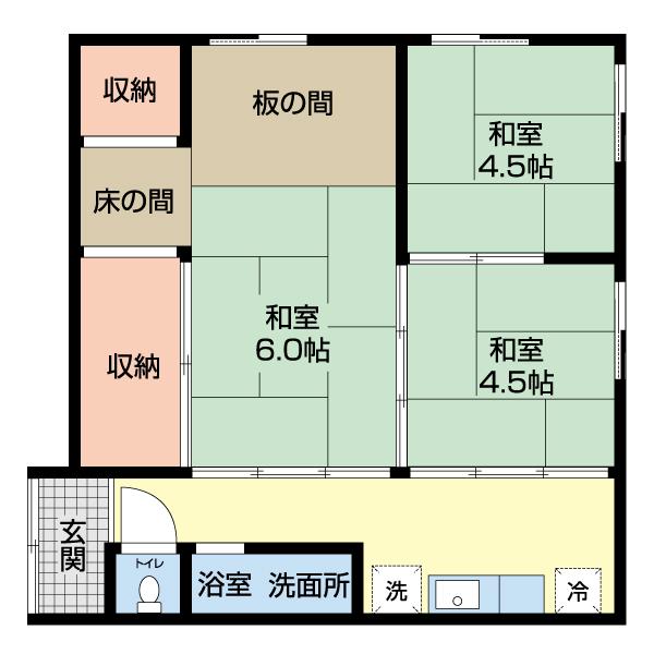  間取り図写真