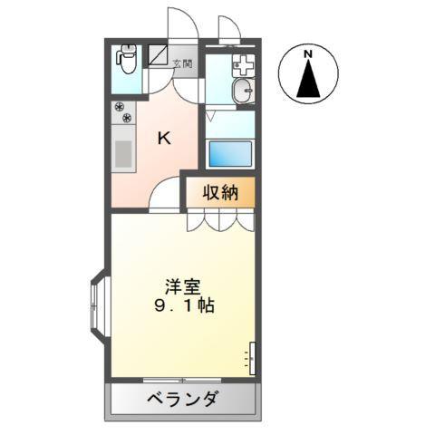 メルヴェール 間取り図画像