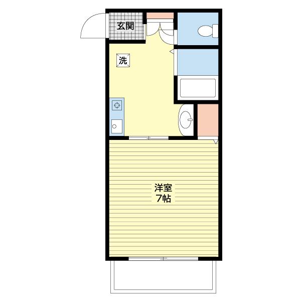 ＡＤＶＡＮＣＥ帯山（303） 間取り図画像