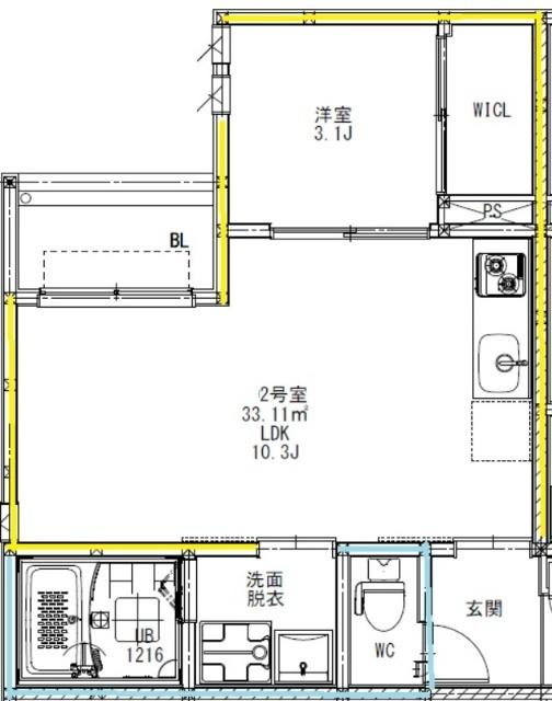  間取り図写真