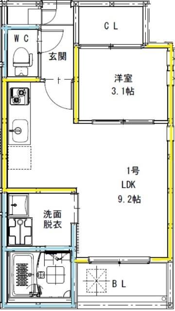  間取り図写真