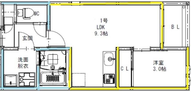  間取り図写真