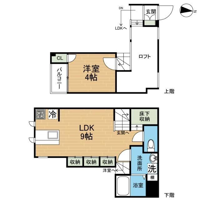  間取り図写真