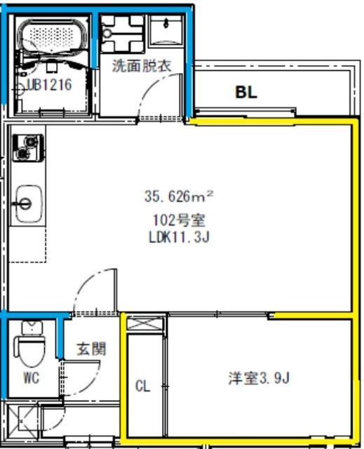  間取り図写真