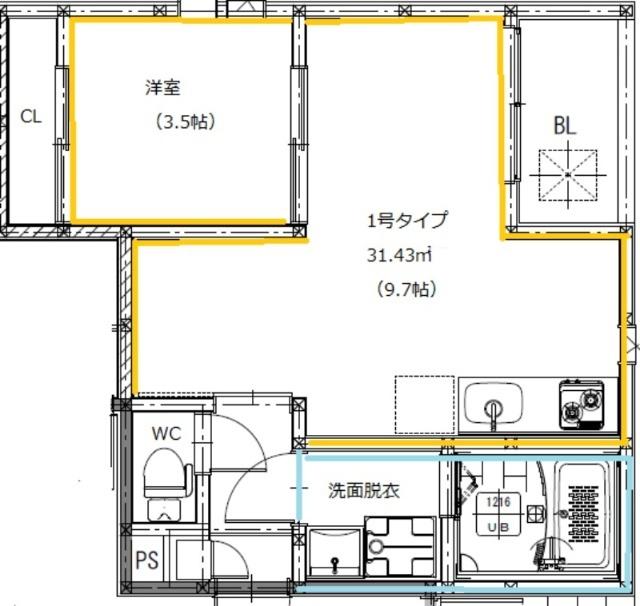  間取り図写真
