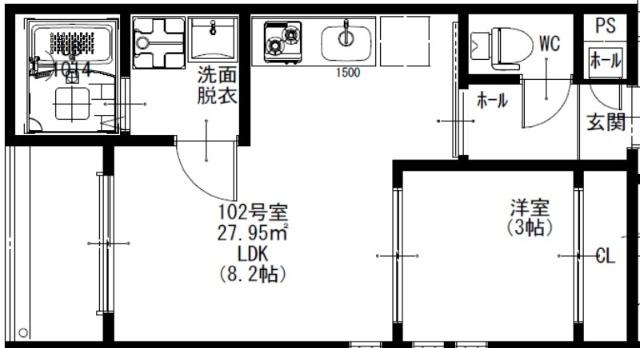  間取り図写真
