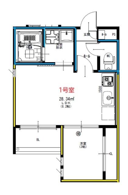  間取り図写真