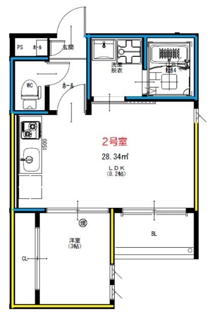  間取り図写真