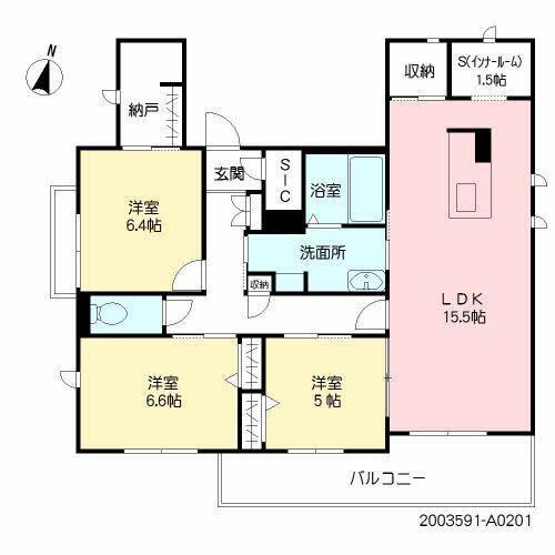  間取り図写真