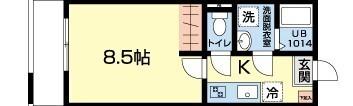 エスプレンドール菊陽（202） 間取り図画像