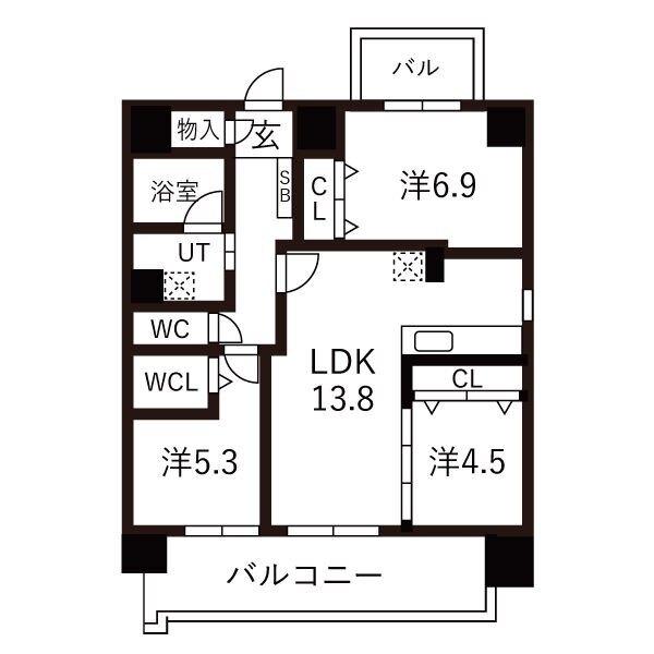  間取り図写真