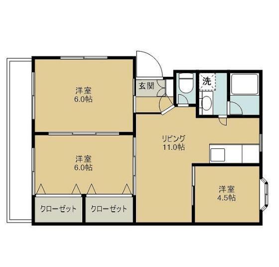  間取り図写真