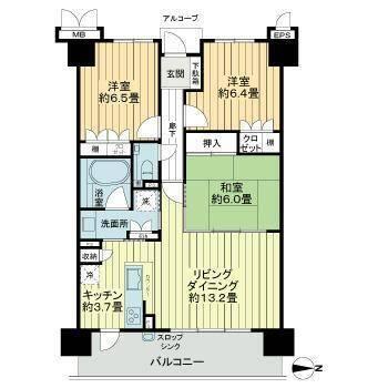  間取り図写真