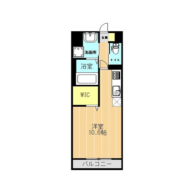 クロスディアⅡ（305） 間取り図画像