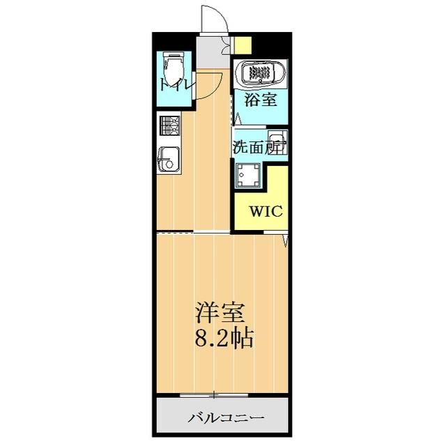 エフィシア新外（103） 間取り図画像