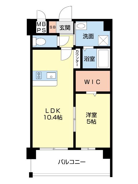 ファミーユ・エリタージュ（401） 間取り図画像