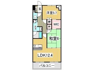 ＨＡＯ新屋敷 間取り図画像