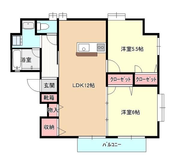 グリーンコート南熊本（1001） 間取り図画像