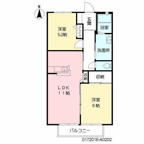 シャロームエステート（202） 間取り図画像