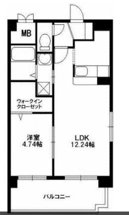 ラ・レジェンダⅡ水前寺（1003） 間取り図画像