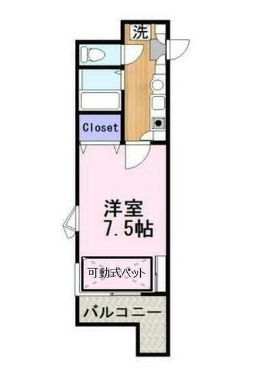 ロワイヤルユニ（30C） 間取り図画像