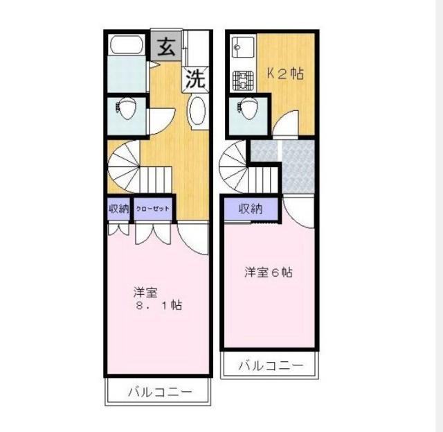 ロワイヤルユニ（30B） 間取り図画像