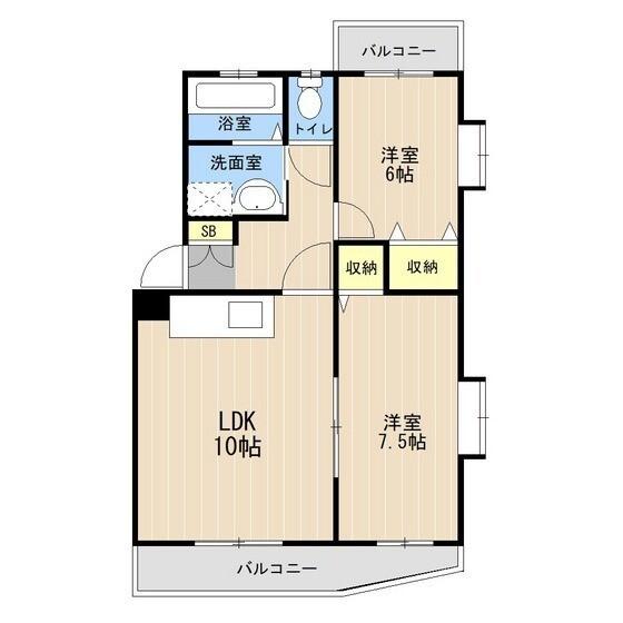 レークヒル画図（301） 間取り図画像