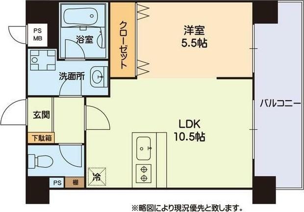 ドゥ・アンディオール近見（702） 間取り図画像
