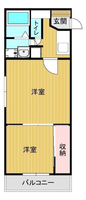 ﾗｲｽﾞ平成東参番館 間取り図画像