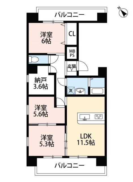  間取り図写真