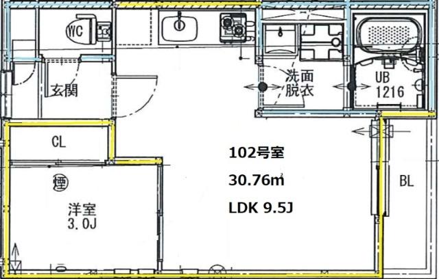  間取り図写真