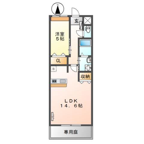エスト八王寺 間取り図画像