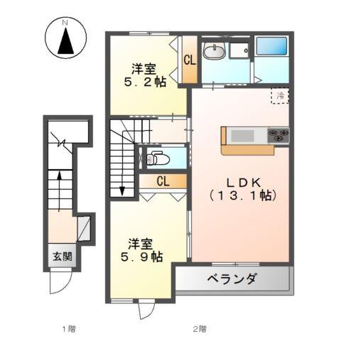 ヴァンベール・ソフィア 間取り図画像