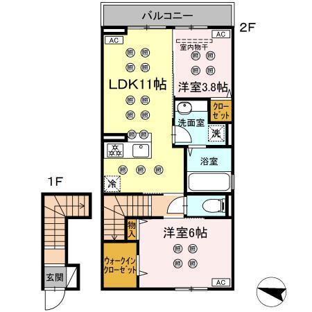  間取り図写真