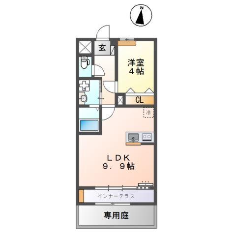 シャンボール南高江 間取り図画像