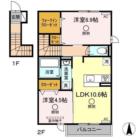  間取り図写真
