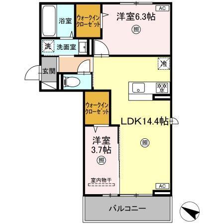  間取り図写真