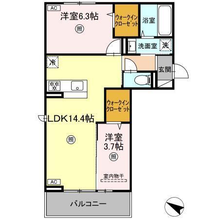  間取り図写真