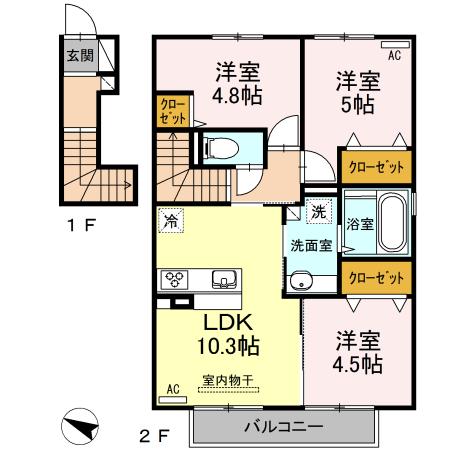  間取り図写真