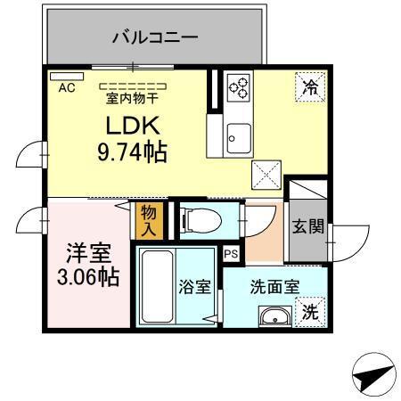  間取り図写真