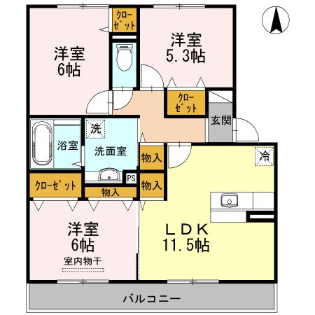  間取り図写真