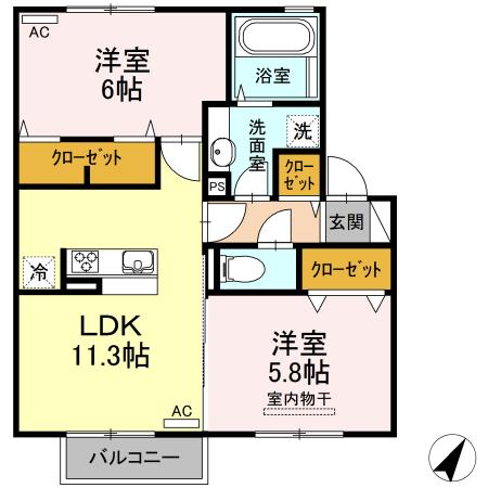  間取り図写真