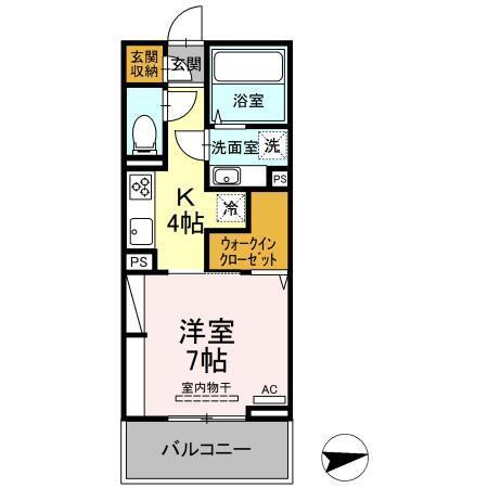 ファーブラウ（206） 間取り図画像