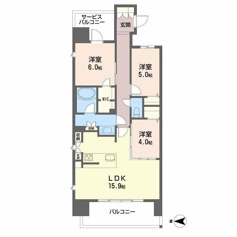 レーベン熊本駅レクシア（A1401） その他部屋・スペース
